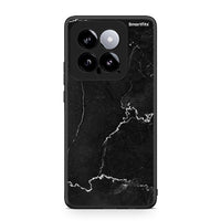 Thumbnail for Xiaomi 14 5G Marble Black θήκη από τη Smartfits με σχέδιο στο πίσω μέρος και μαύρο περίβλημα | Smartphone case with colorful back and black bezels by Smartfits
