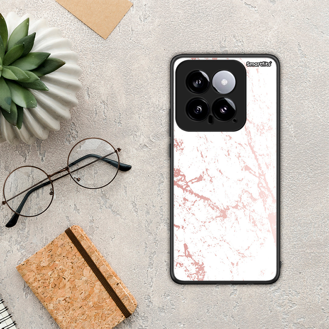 Marble Pink Splash - Xiaomi 14 5G θήκη