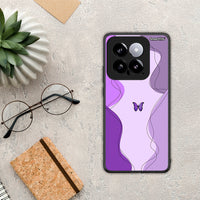 Thumbnail for Purple Mariposa - Xiaomi 14 5G θήκη