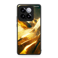 Thumbnail for Xiaomi 14 5G Real Gold θήκη από τη Smartfits με σχέδιο στο πίσω μέρος και μαύρο περίβλημα | Smartphone case with colorful back and black bezels by Smartfits