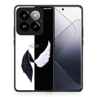 Thumbnail for Θήκη Xiaomi 14 Pro 5G Angels Demons από τη Smartfits με σχέδιο στο πίσω μέρος και μαύρο περίβλημα | Xiaomi 14 Pro 5G Angels Demons case with colorful back and black bezels