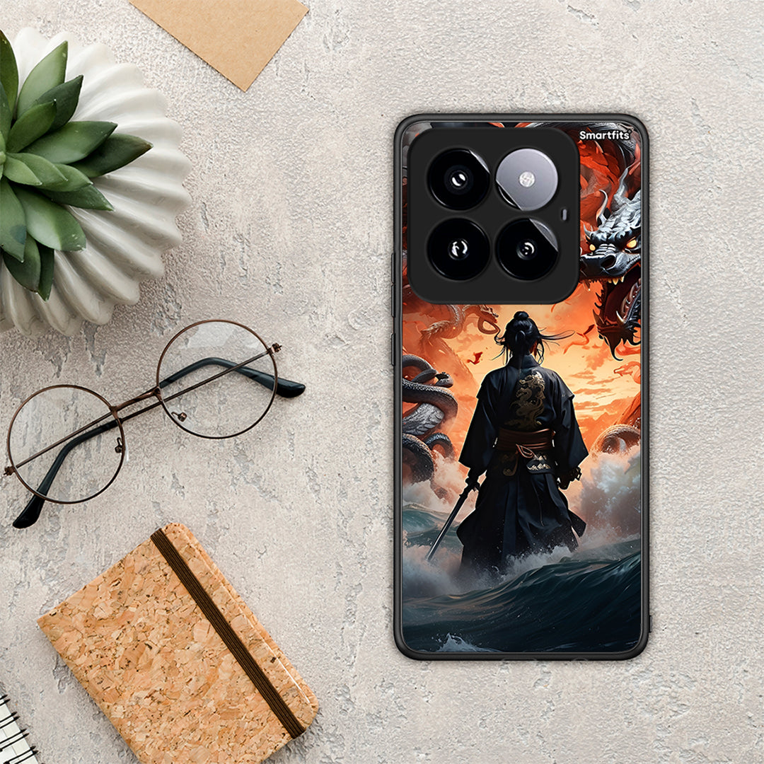 Dragons Fight - Xiaomi 14 Pro 5G θήκη