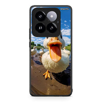Thumbnail for Xiaomi 14 Pro 5G Duck Face θήκη από τη Smartfits με σχέδιο στο πίσω μέρος και μαύρο περίβλημα | Smartphone case with colorful back and black bezels by Smartfits
