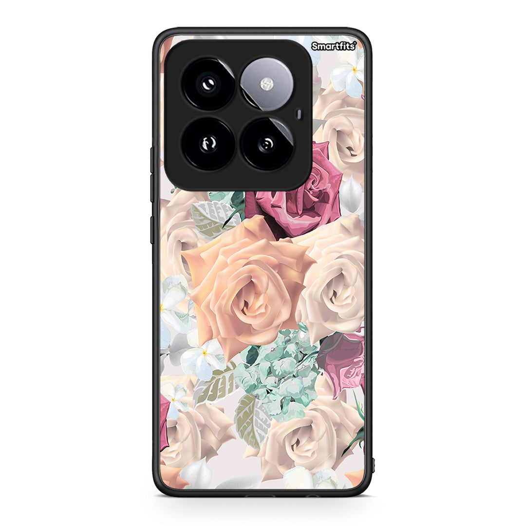 99 - Xiaomi 14 Pro 5G Bouquet Floral case, cover, bumper