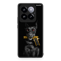 Thumbnail for Xiaomi 14 Pro 5G Golden Gun Θήκη Αγίου Βαλεντίνου από τη Smartfits με σχέδιο στο πίσω μέρος και μαύρο περίβλημα | Smartphone case with colorful back and black bezels by Smartfits
