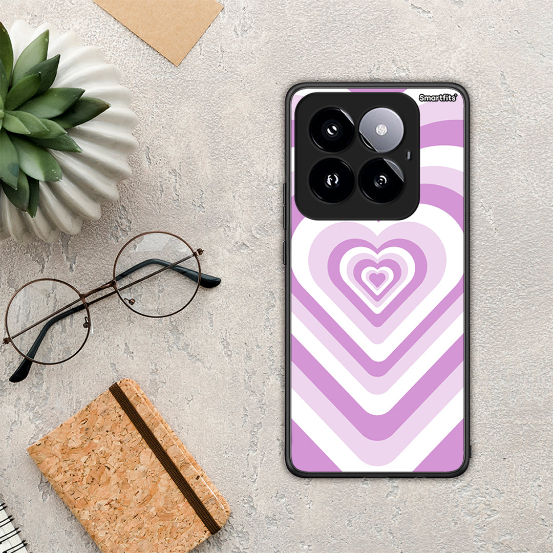 Lilac Hearts - Xiaomi 14 Pro 5G θήκη