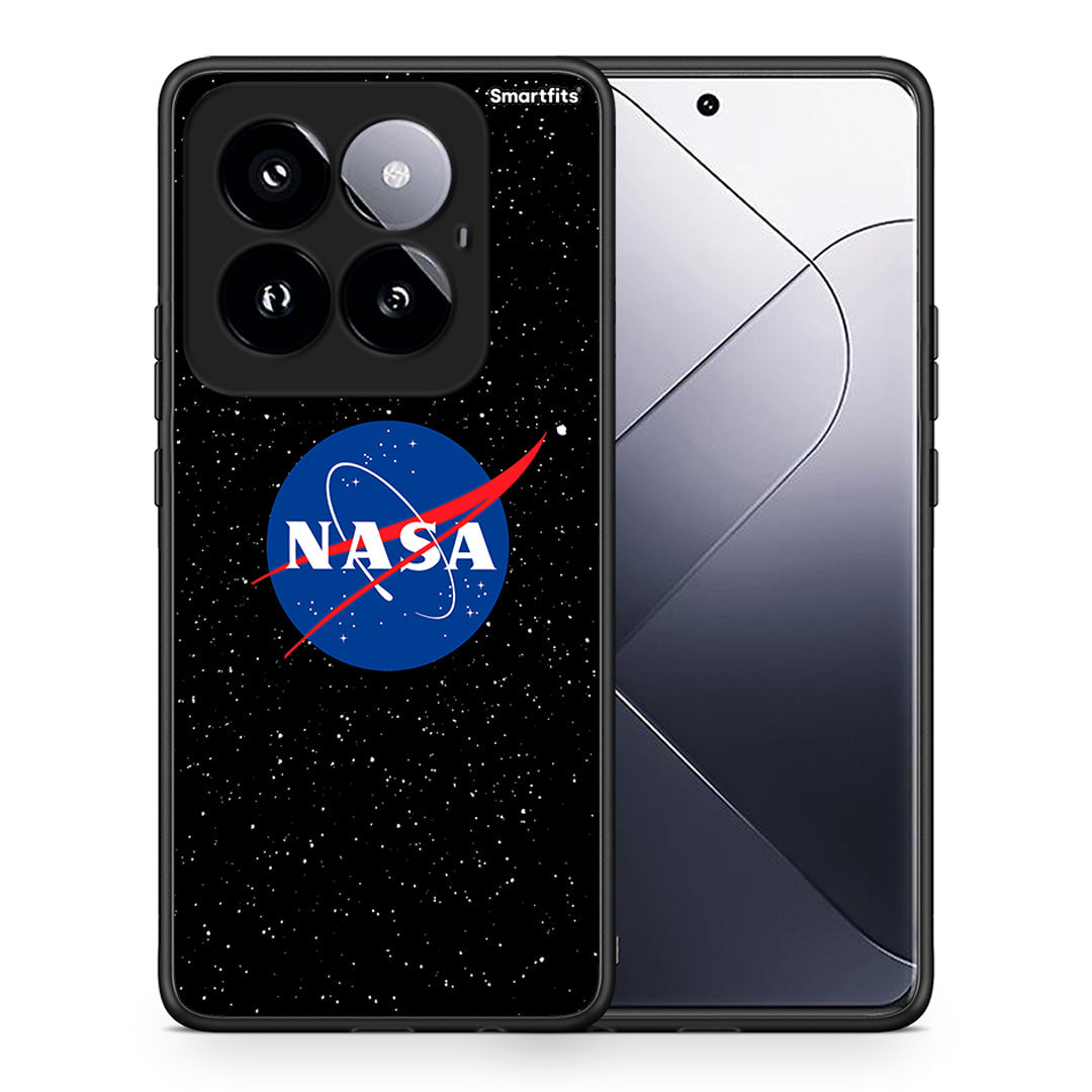 Θήκη Xiaomi 14 Pro 5G NASA PopArt από τη Smartfits με σχέδιο στο πίσω μέρος και μαύρο περίβλημα | Xiaomi 14 Pro 5G NASA PopArt case with colorful back and black bezels