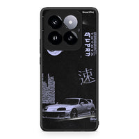 Thumbnail for Xiaomi 14 Pro 5G Tokyo Drift Θήκη Αγίου Βαλεντίνου από τη Smartfits με σχέδιο στο πίσω μέρος και μαύρο περίβλημα | Smartphone case with colorful back and black bezels by Smartfits