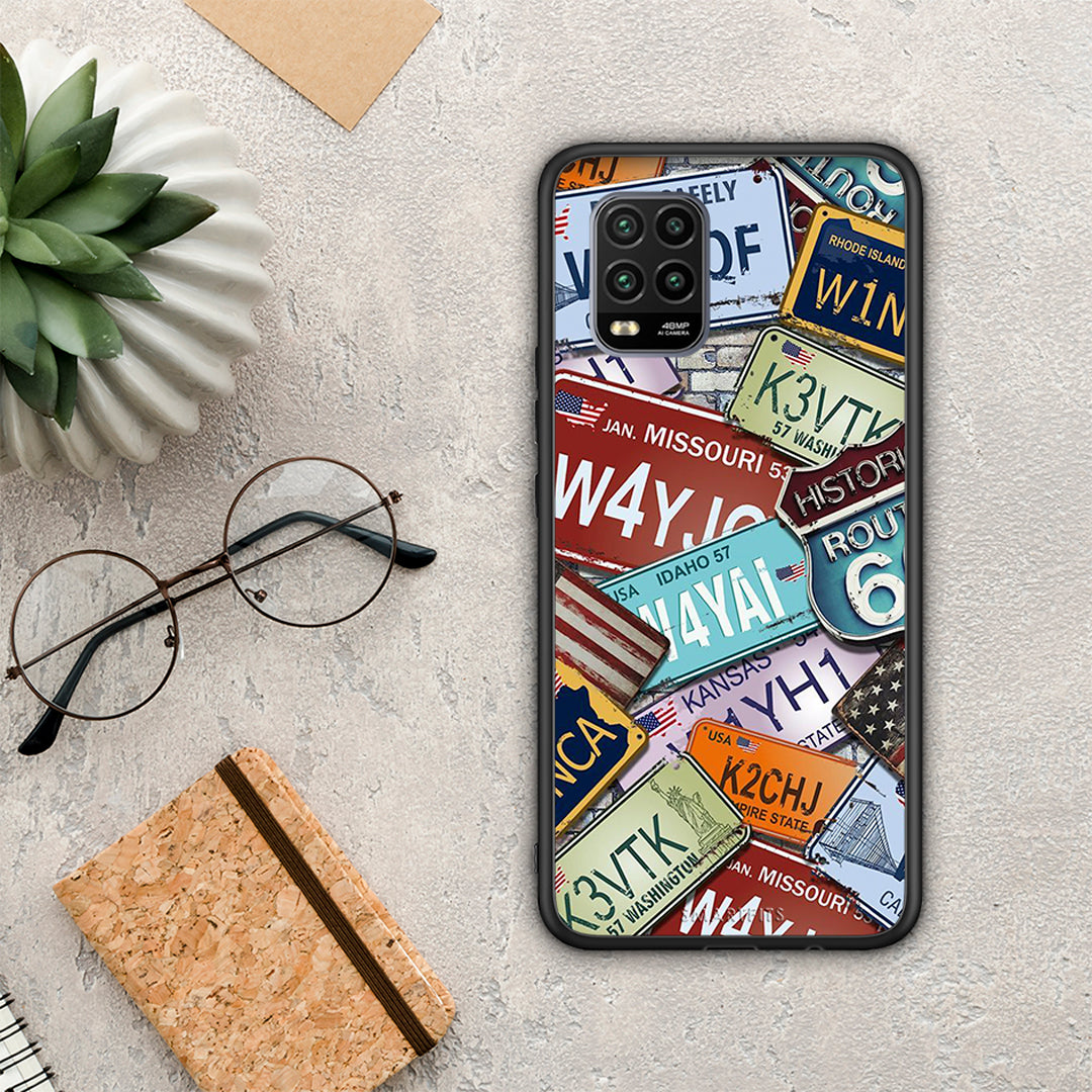 Car Plates - Xiaomi Mi 10 Lite θήκη