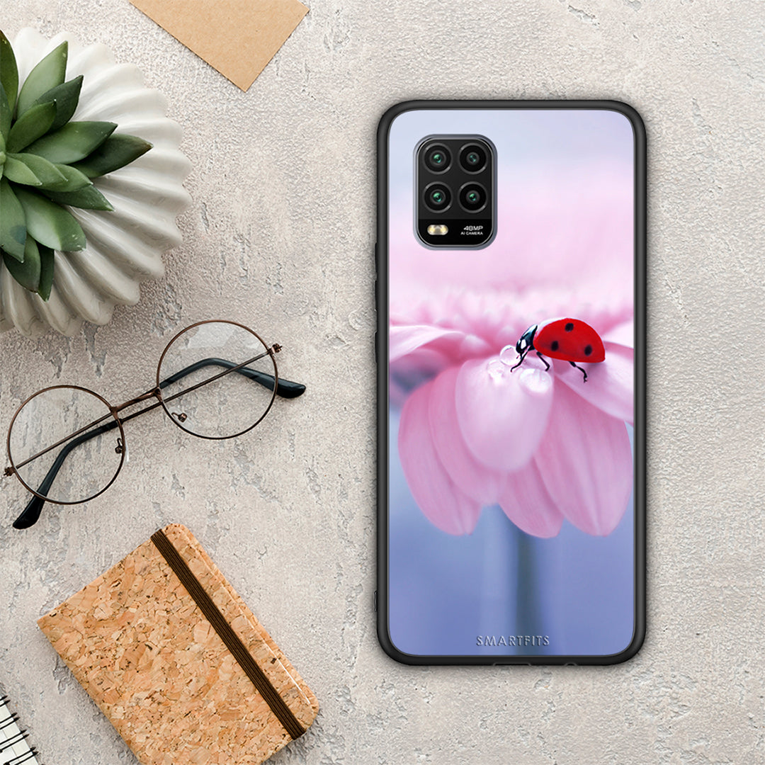 Ladybug Flower - Xiaomi Mi 10 Lite θήκη