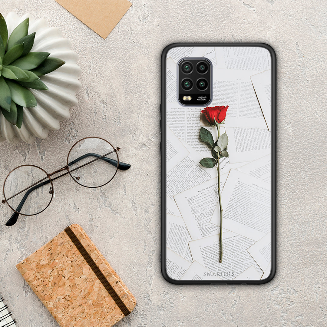 Red Rose - Xiaomi Mi 10 Lite θήκη