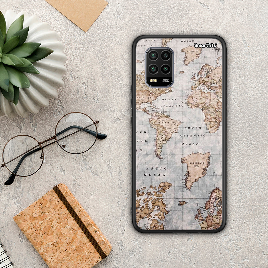 World Map - Xiaomi Mi 10 Lite θήκη