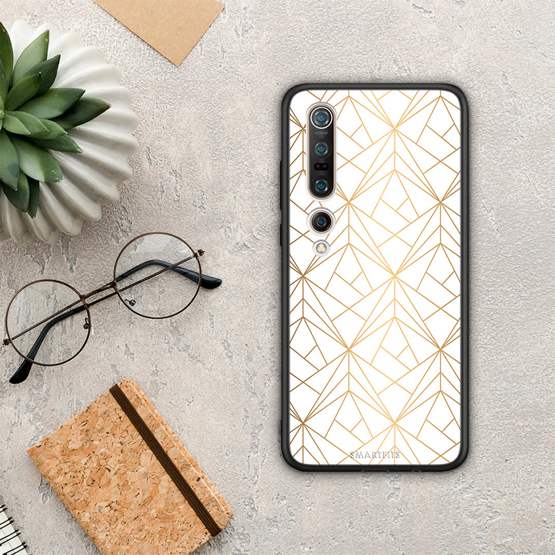Geometric Luxury White - Xiaomi Mi 10 Pro θήκη