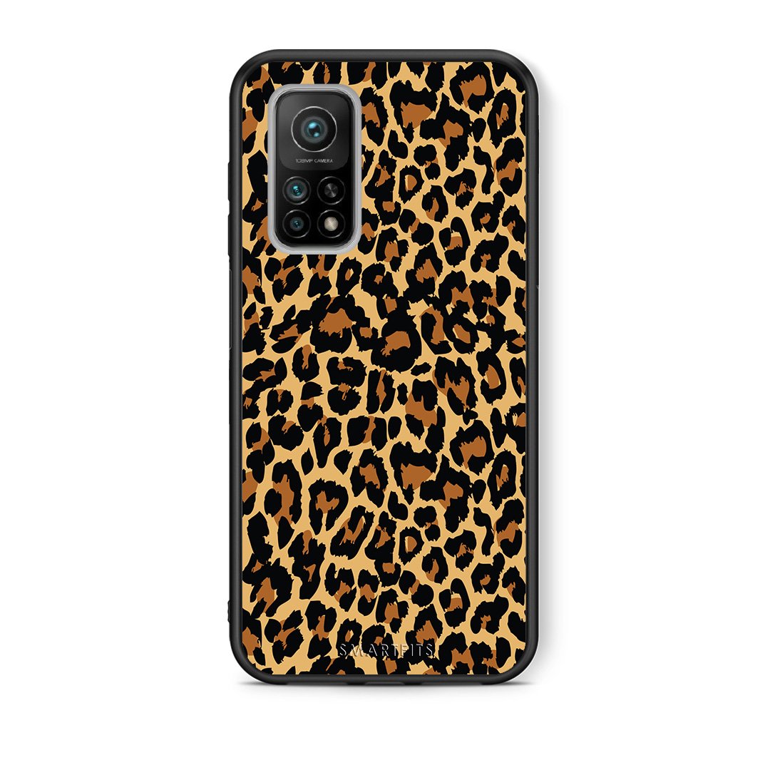 Θήκη Xiaomi Mi 10T/10T Pro Leopard Animal από τη Smartfits με σχέδιο στο πίσω μέρος και μαύρο περίβλημα | Xiaomi Mi 10T/10T Pro Leopard Animal case with colorful back and black bezels