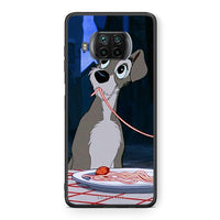Thumbnail for Θήκη Αγίου Βαλεντίνου Xiaomi Mi 10T Lite Lady And Tramp 1 από τη Smartfits με σχέδιο στο πίσω μέρος και μαύρο περίβλημα | Xiaomi Mi 10T Lite Lady And Tramp 1 case with colorful back and black bezels