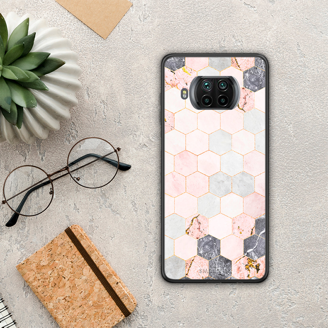 Marble Hexagon Pink - Xiaomi Mi 10T Lite θήκη
