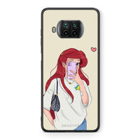 Thumbnail for Θήκη Xiaomi Mi 10T Lite Walking Mermaid από τη Smartfits με σχέδιο στο πίσω μέρος και μαύρο περίβλημα | Xiaomi Mi 10T Lite Walking Mermaid case with colorful back and black bezels