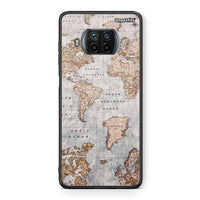 Thumbnail for Θήκη Xiaomi Mi 10T Lite World Map από τη Smartfits με σχέδιο στο πίσω μέρος και μαύρο περίβλημα | Xiaomi Mi 10T Lite World Map case with colorful back and black bezels