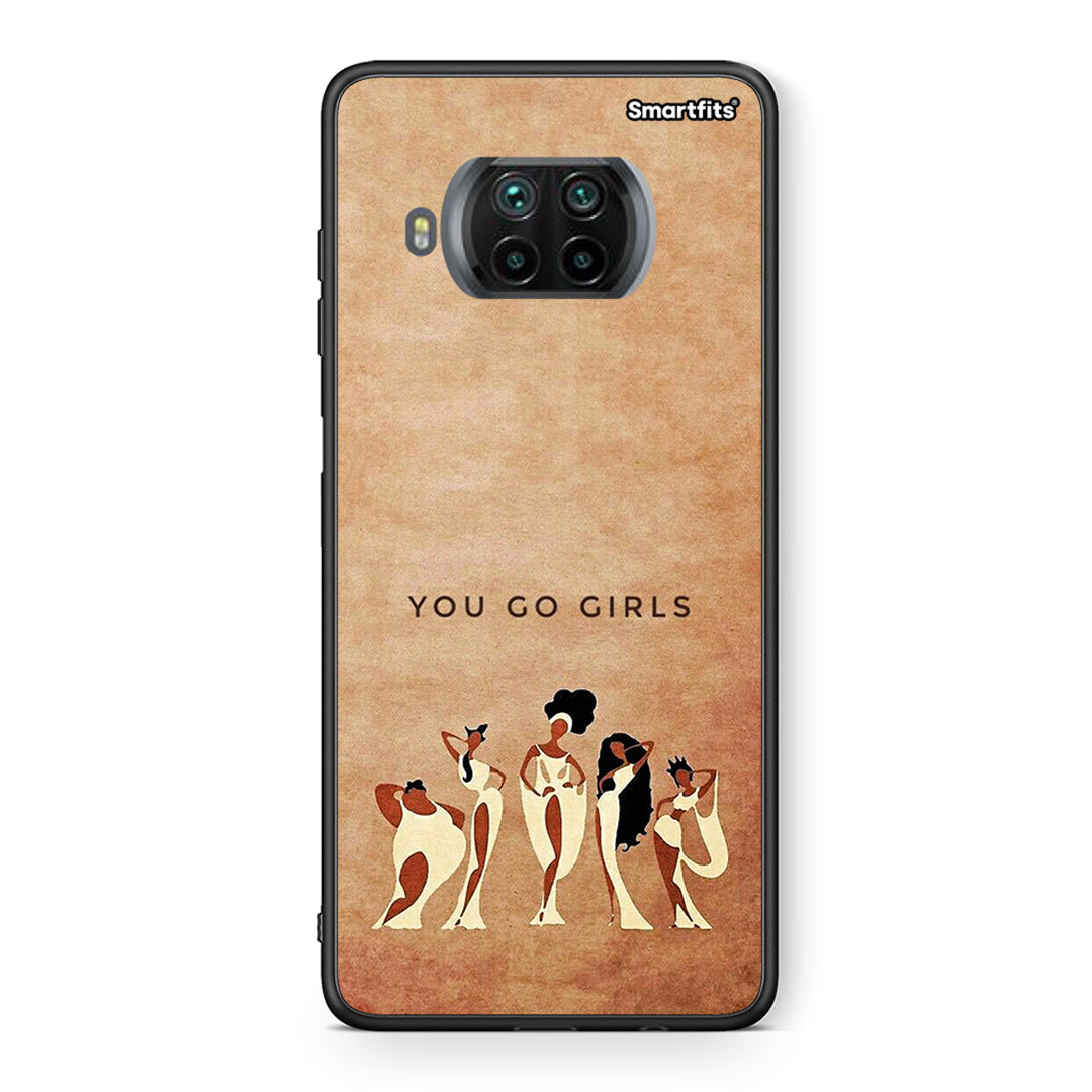 Θήκη Xiaomi Mi 10T Lite You Go Girl από τη Smartfits με σχέδιο στο πίσω μέρος και μαύρο περίβλημα | Xiaomi Mi 10T Lite You Go Girl case with colorful back and black bezels