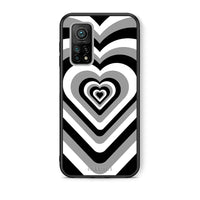 Thumbnail for Θήκη Xiaomi Mi 10T/10T Pro Black Hearts από τη Smartfits με σχέδιο στο πίσω μέρος και μαύρο περίβλημα | Xiaomi Mi 10T/10T Pro Black Hearts case with colorful back and black bezels