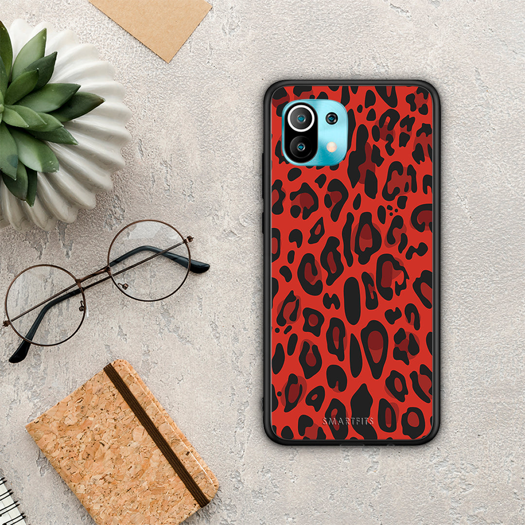 Animal Red Leopard - Xiaomi Mi 11 / 11 Pro θήκη
