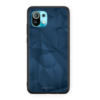 Thumbnail for 39 - Xiaomi Mi 11 Blue Abstract Geometric case, cover, bumper