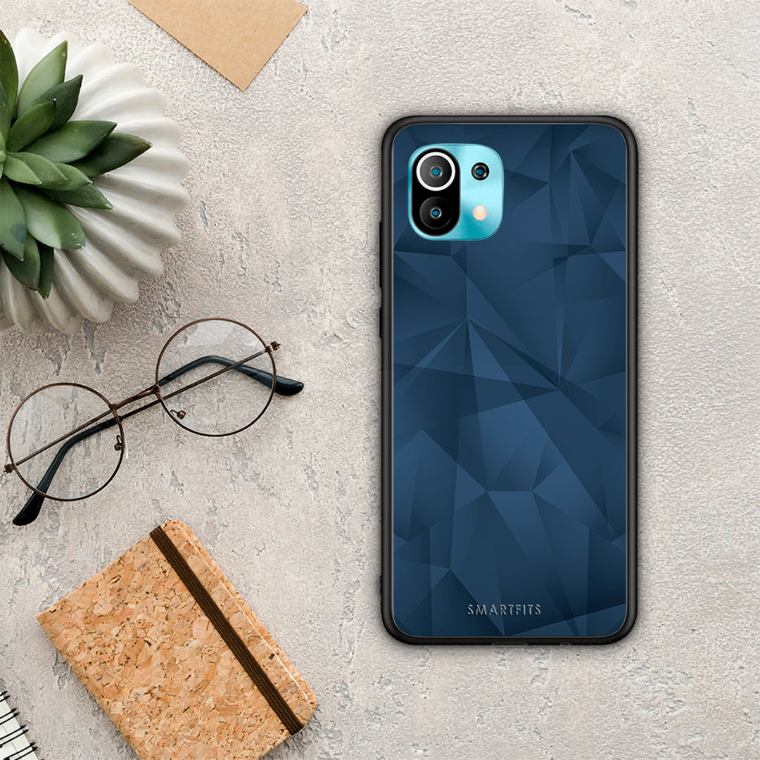 Geometric Blue Abstract - Xiaomi Mi 11 / 11 Pro θήκη