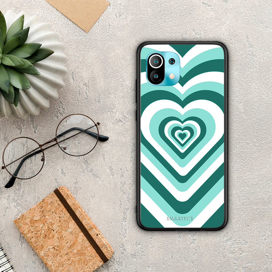 Green Hearts - Xiaomi Mi 11 / 11 Pro θήκη