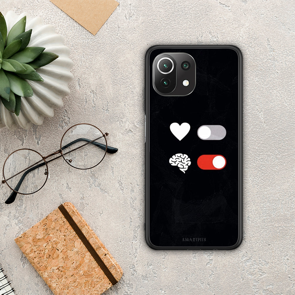 Heart Vs Brain - Xiaomi 11 Lite 5G NE / Mi 11 Lite θήκη
