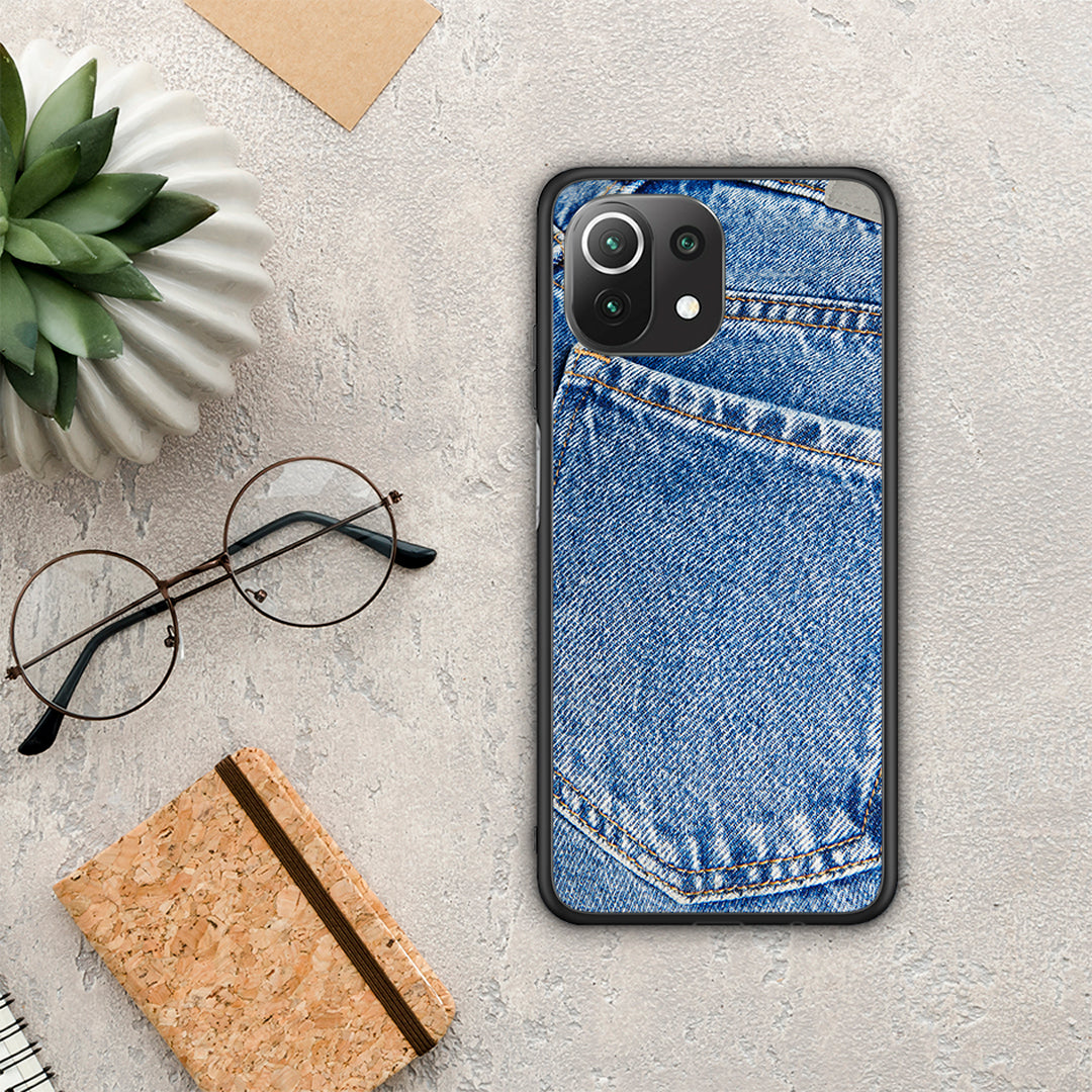 Jeans Pocket - Xiaomi 11 Lite 5G NE / Mi 11 Lite θήκη