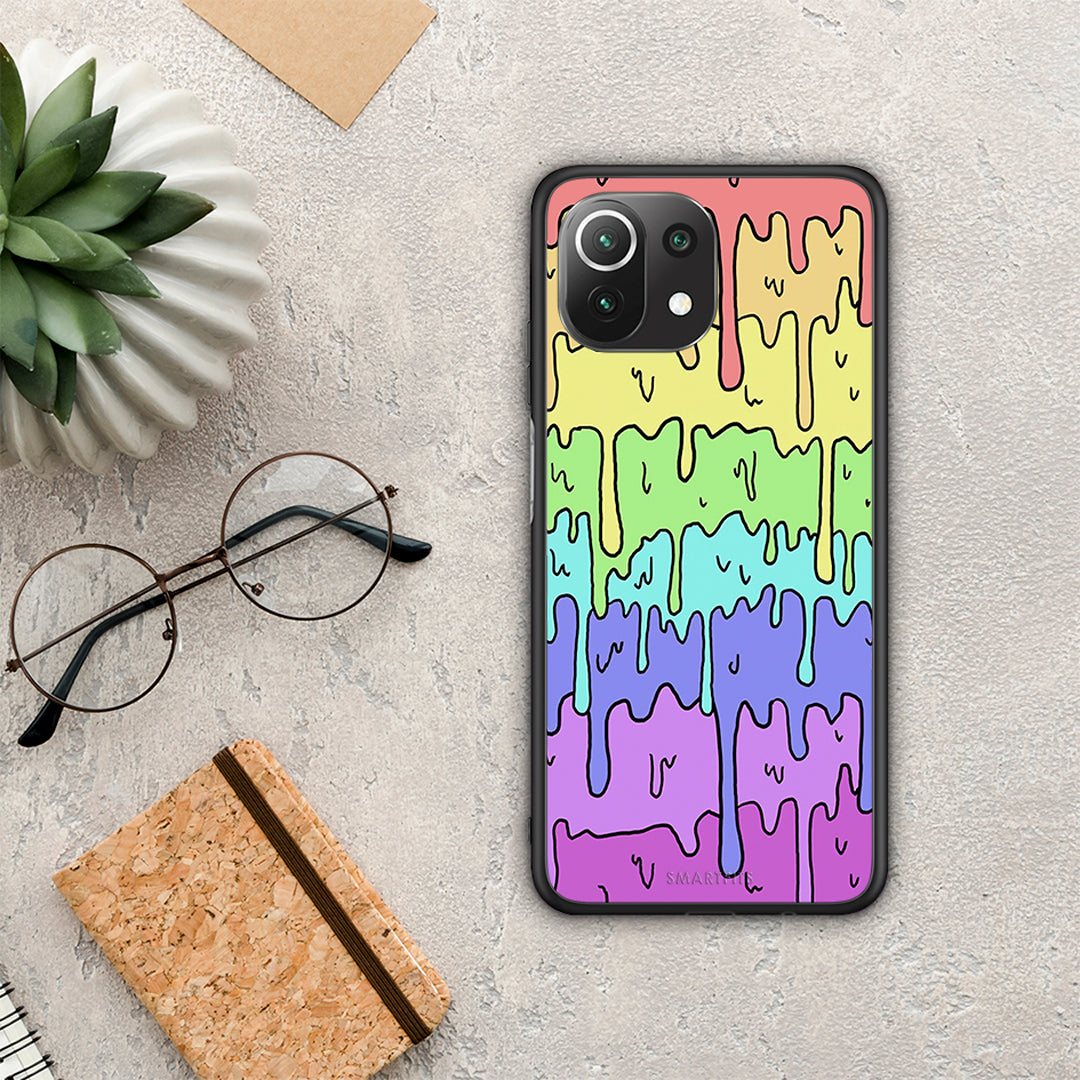 Melting Rainbow - Xiaomi 11 Lite 5G NE / Mi 11 Lite θήκη