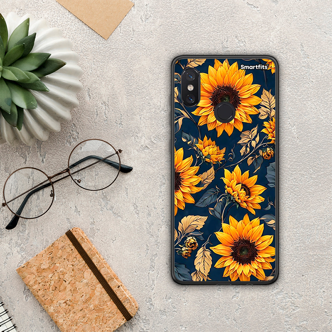 Autumn Sunflowers - Xiaomi Mi 8 θήκη