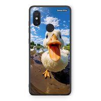 Thumbnail for Xiaomi Mi 8 Duck Face θήκη από τη Smartfits με σχέδιο στο πίσω μέρος και μαύρο περίβλημα | Smartphone case with colorful back and black bezels by Smartfits