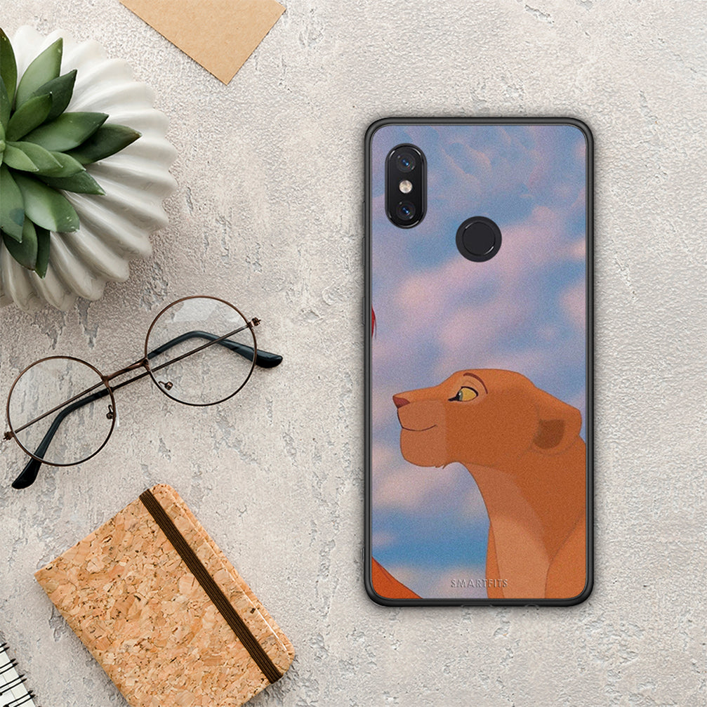 Lion Love 2 - Xiaomi Mi 8 θήκη