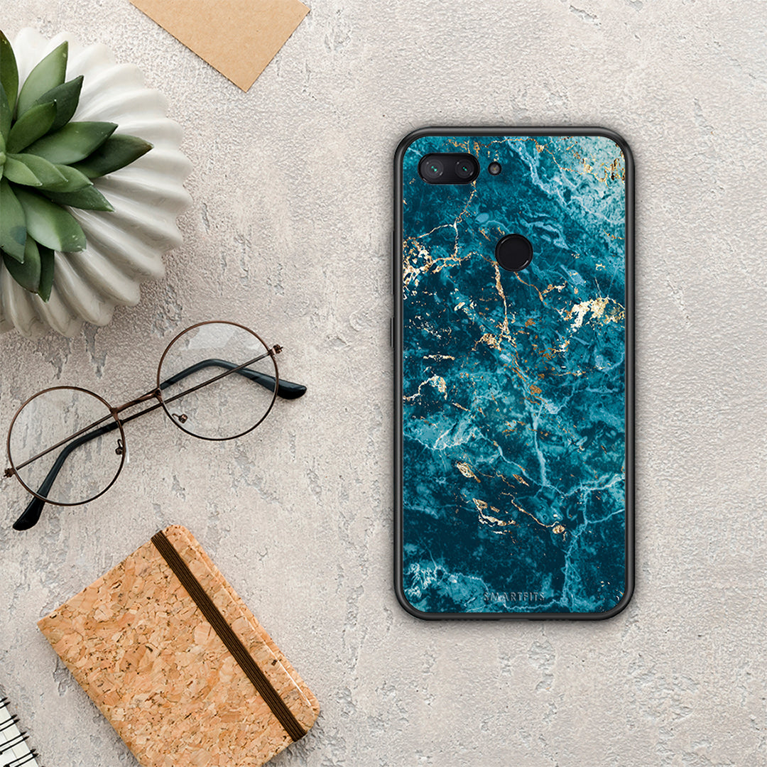 Marble Blue - Xiaomi Mi 8 Lite θήκη