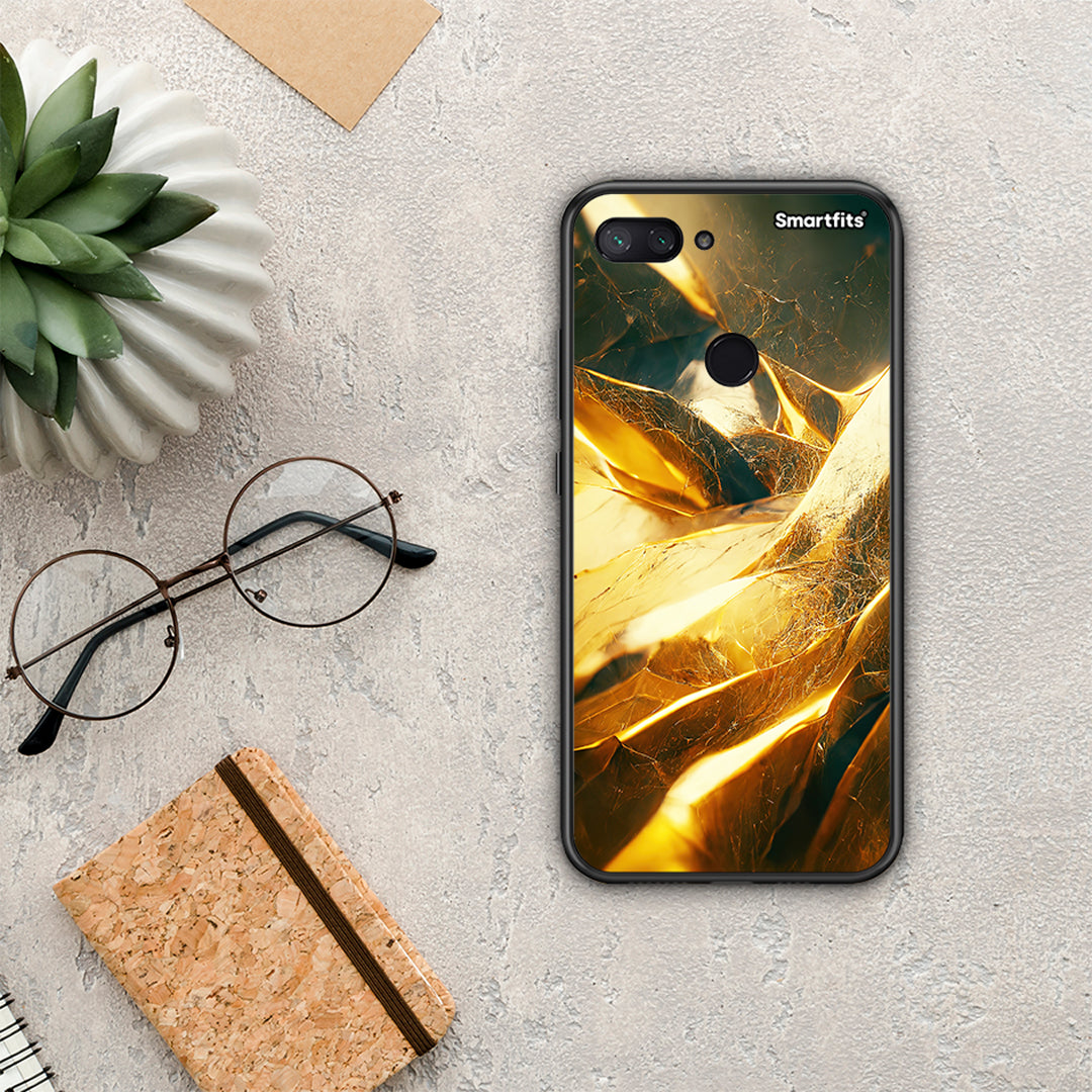 Real Gold - Xiaomi Mi 8 Lite θήκη