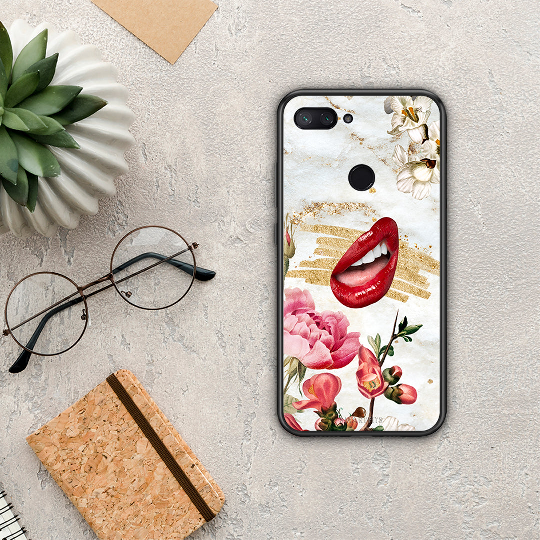 Red Lips - Xiaomi Mi 8 Lite θήκη