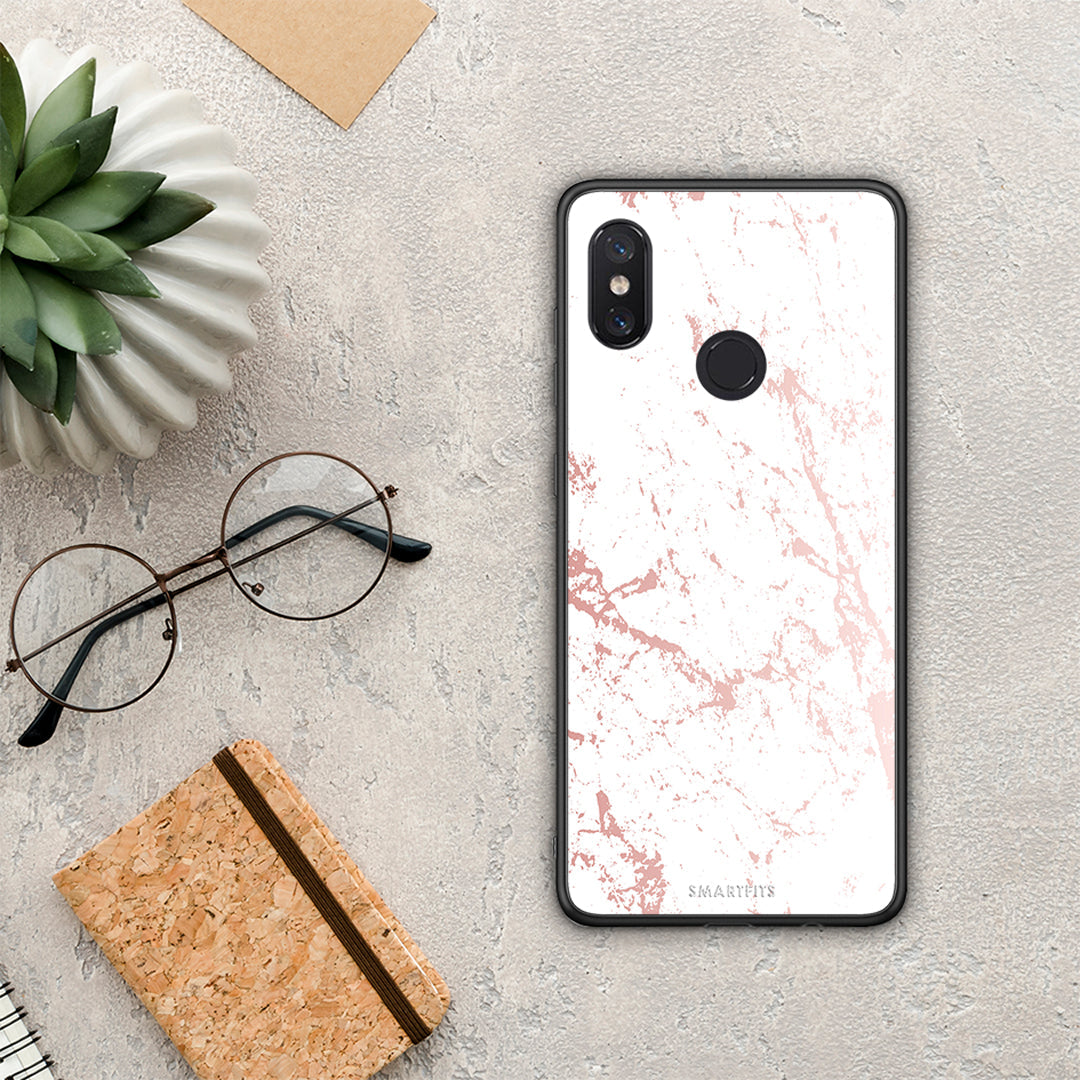 Marble Pink Splash - Xiaomi Mi 8 θήκη