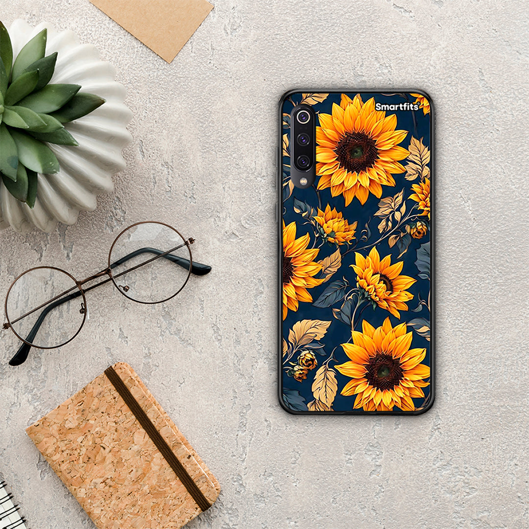 Autumn Sunflowers - Xiaomi Mi 9 θήκη