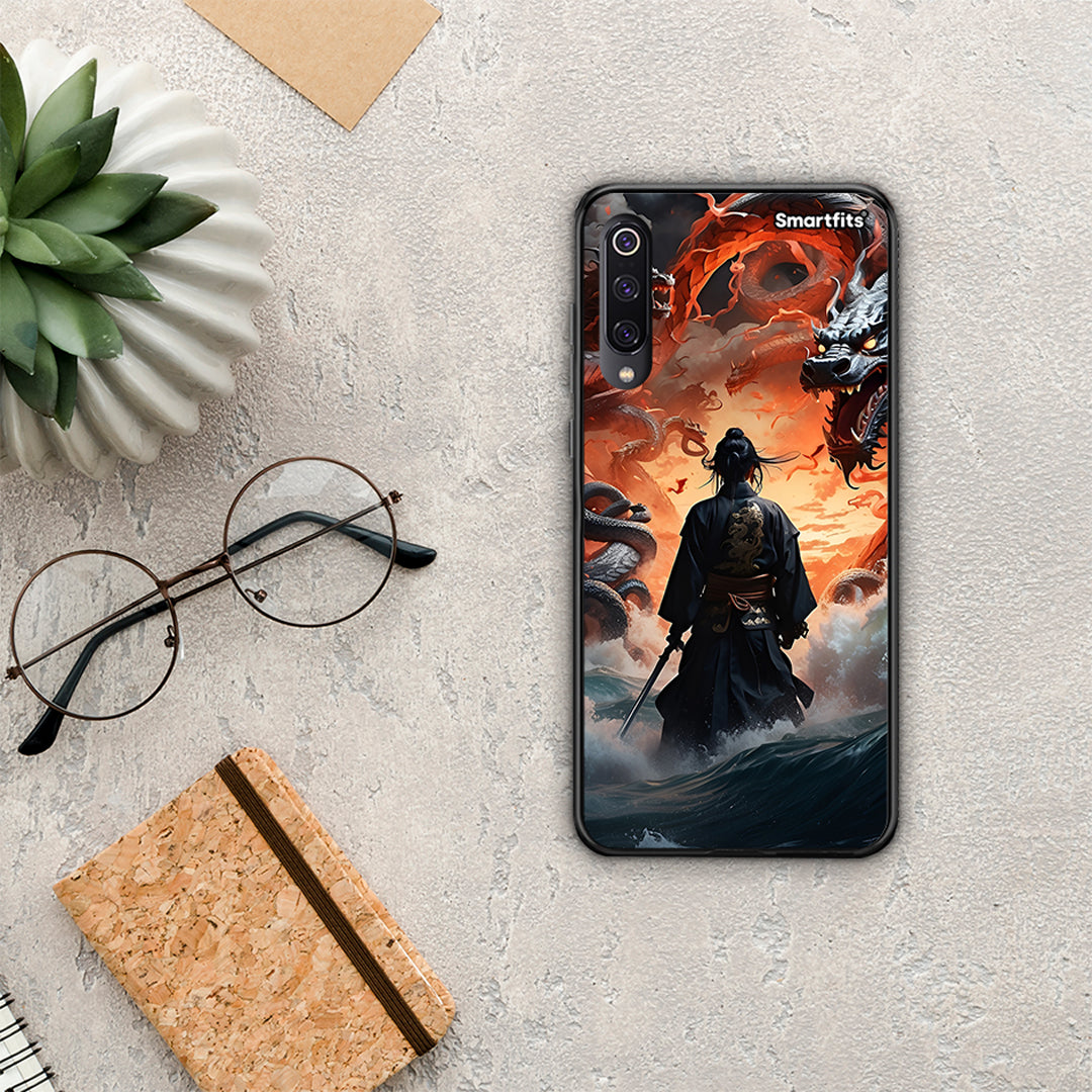 Dragons Fight - Xiaomi Mi 9 θήκη