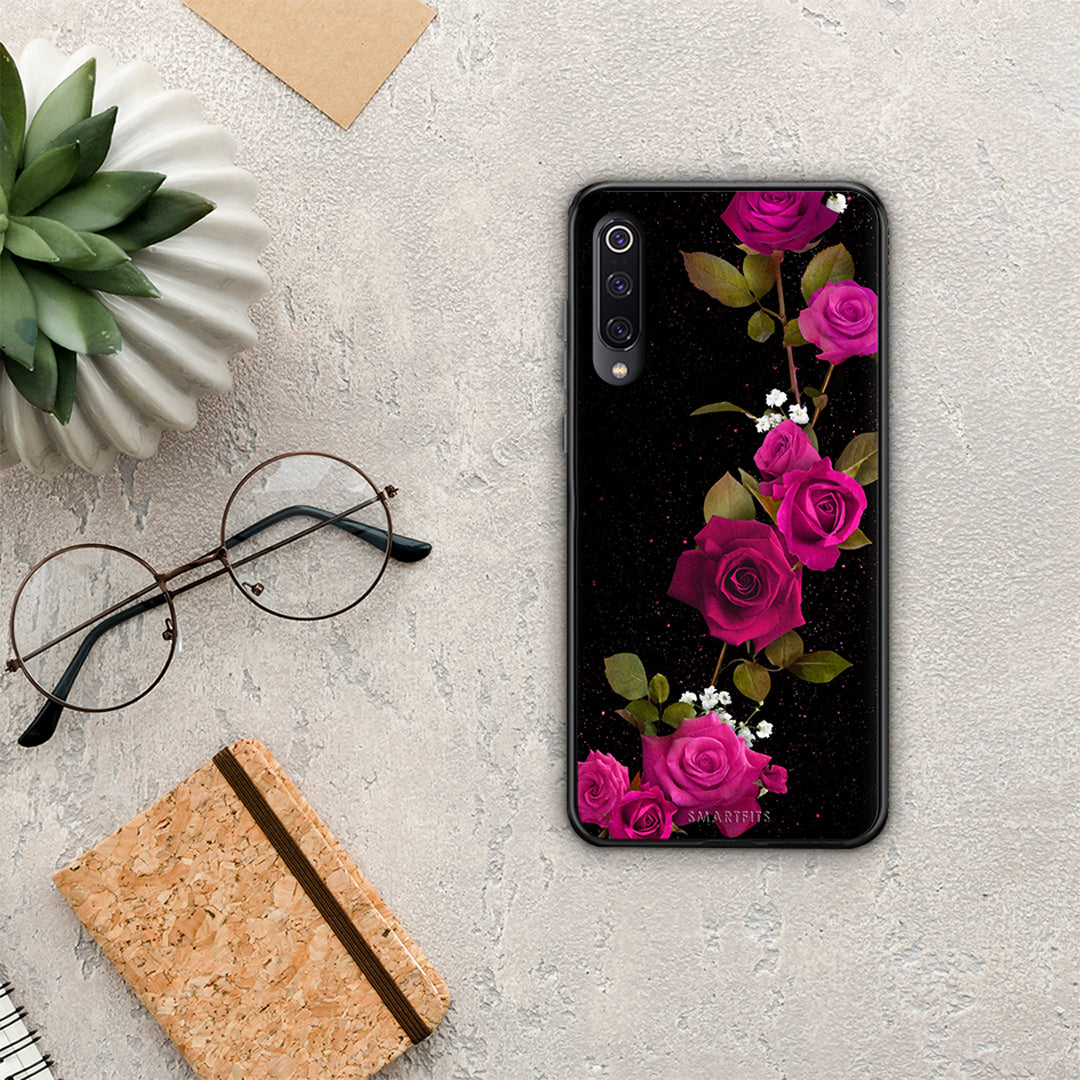 Flower Red Roses - Xiaomi Mi 9 θήκη
