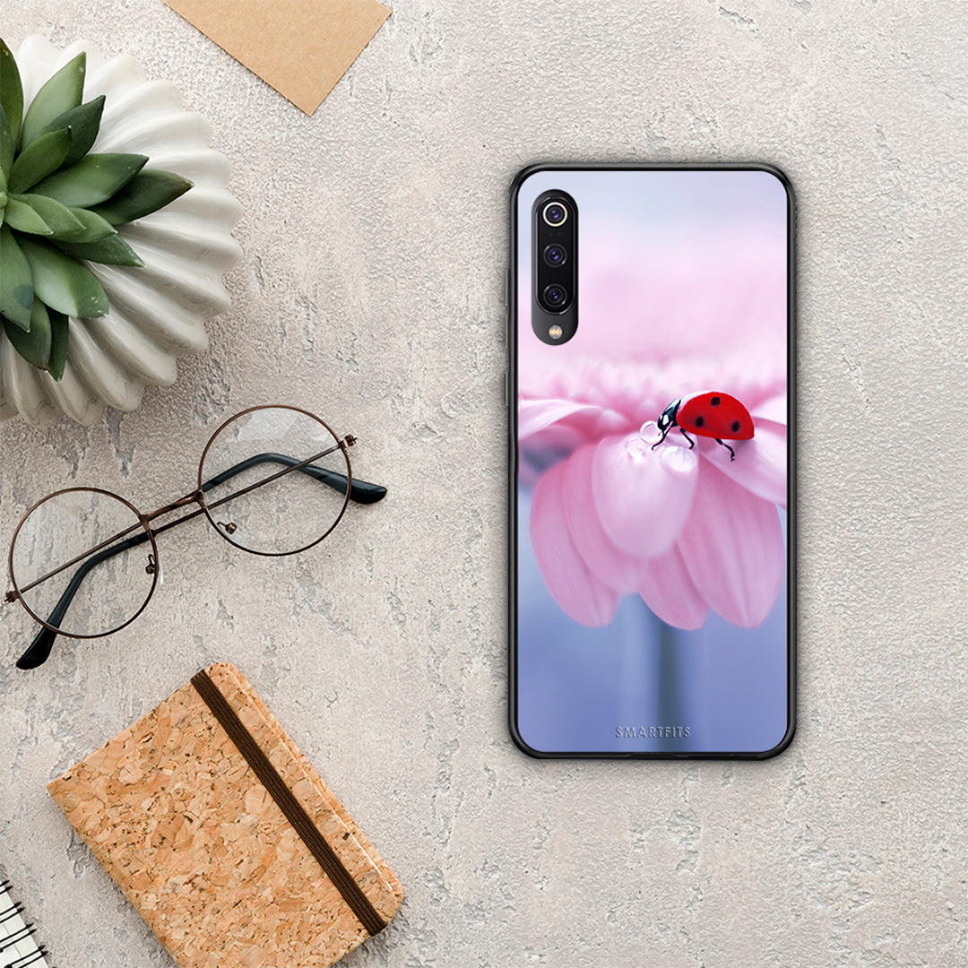 Ladybug Flower - Xiaomi Mi 9 θήκη