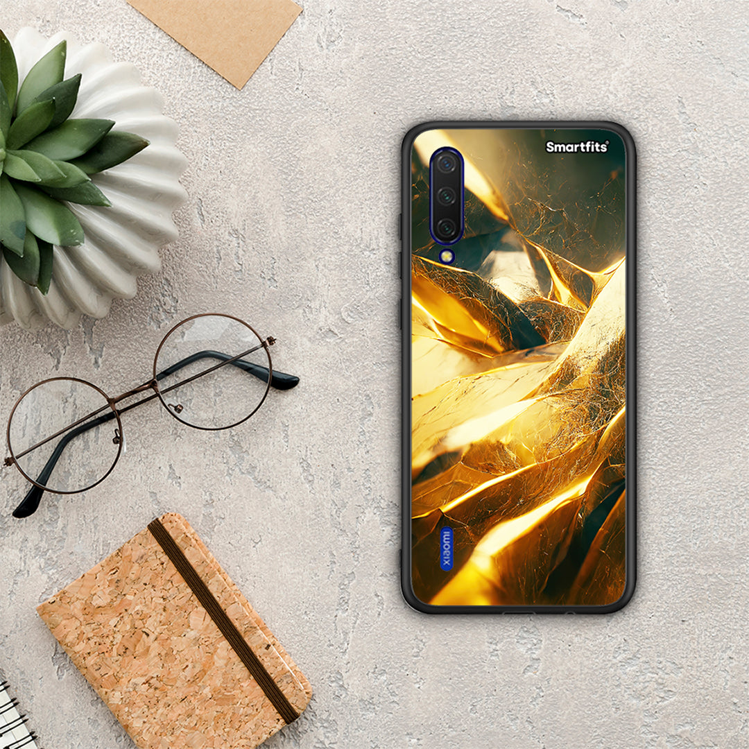 Real Gold - Xiaomi Mi 9 Lite θήκη
