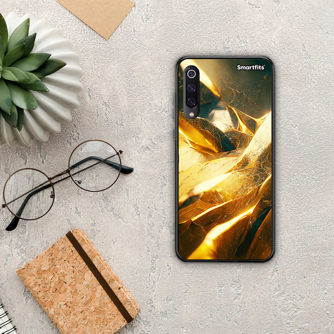Real Gold - Xiaomi Mi 9 θήκη