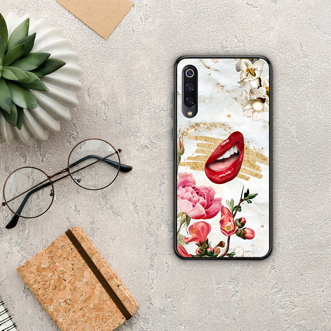 Red Lips - Xiaomi Mi 9 θήκη