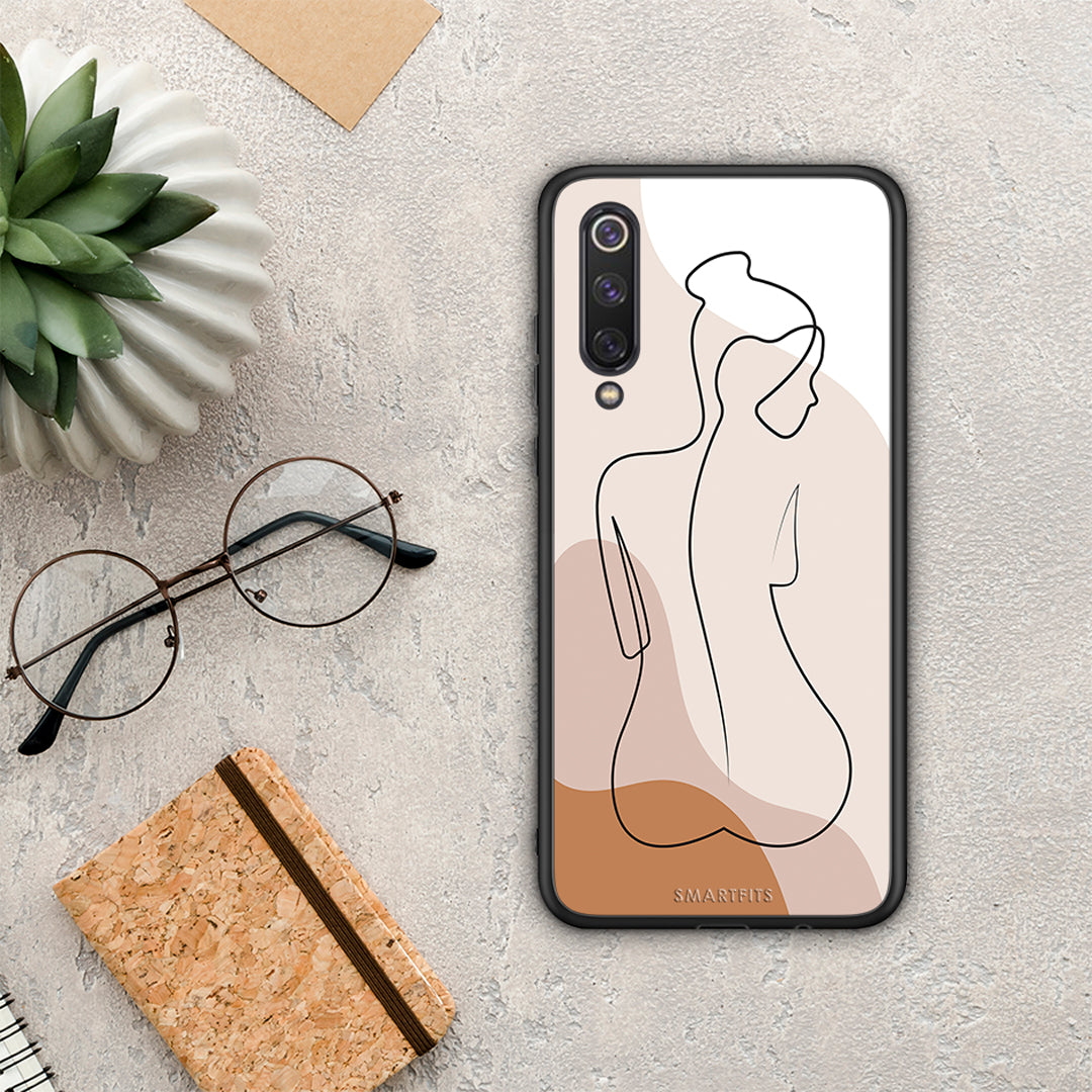 LineArt Woman - Xiaomi Mi 9 SE θήκη