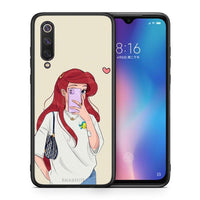 Thumbnail for Θήκη Xiaomi Mi 9 SE Walking Mermaid από τη Smartfits με σχέδιο στο πίσω μέρος και μαύρο περίβλημα | Xiaomi Mi 9 SE Walking Mermaid case with colorful back and black bezels