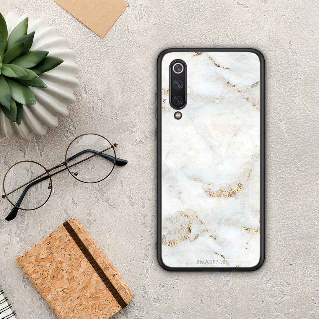 White Gold Marble - Xiaomi Mi 9 SE θήκη