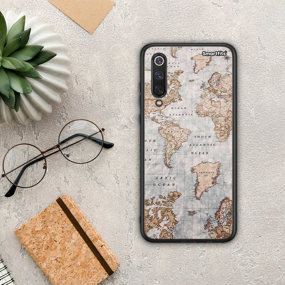 World Map - Xiaomi Mi 9 SE θήκη