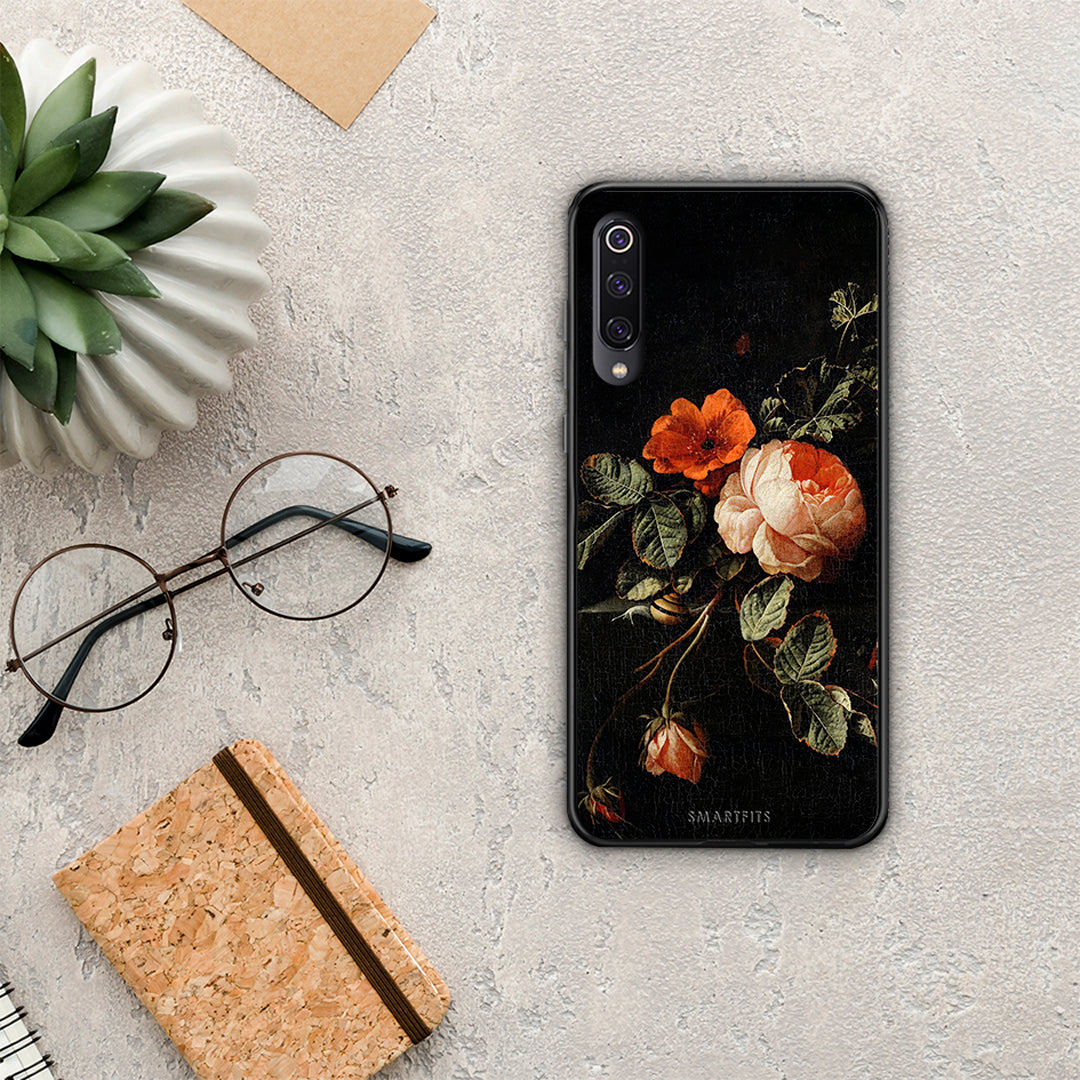 Vintage Roses - Xiaomi Mi 9 θήκη
